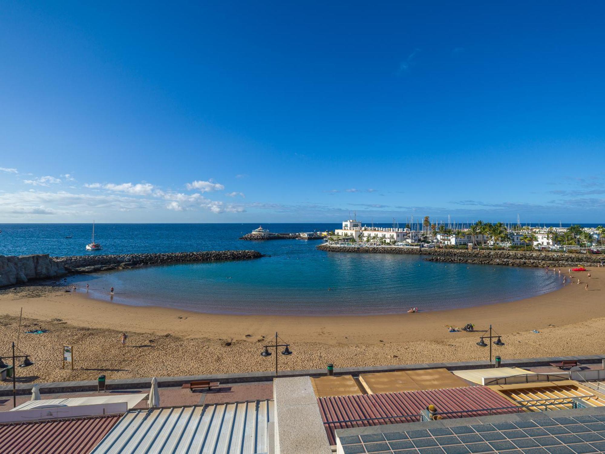Amarre Ocean Apartman Puerto De Mogan Kültér fotó
