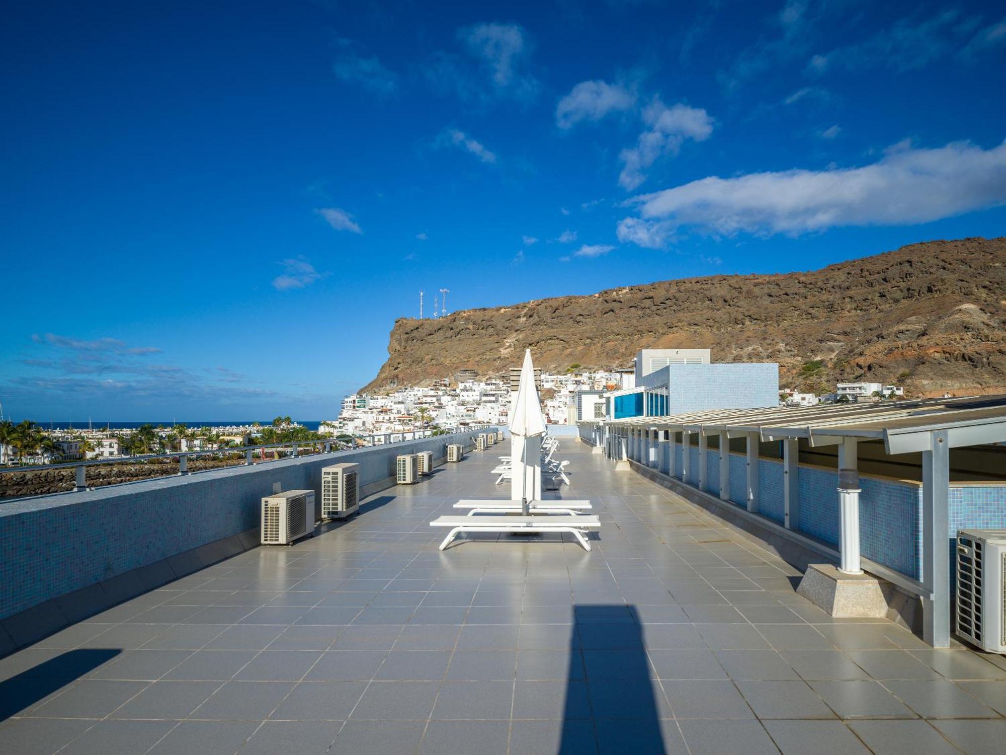 Amarre Ocean Apartman Puerto De Mogan Kültér fotó