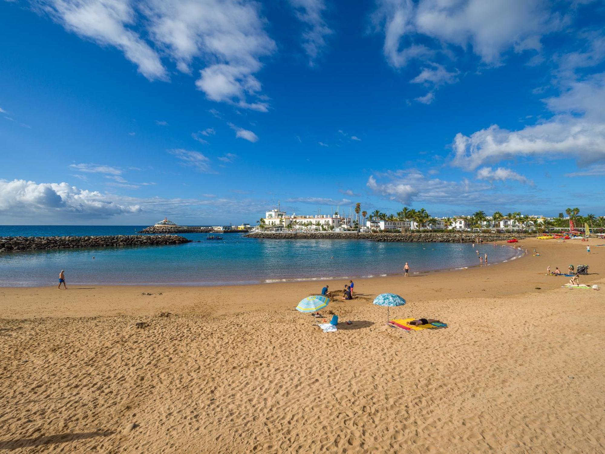 Amarre Ocean Apartman Puerto De Mogan Kültér fotó