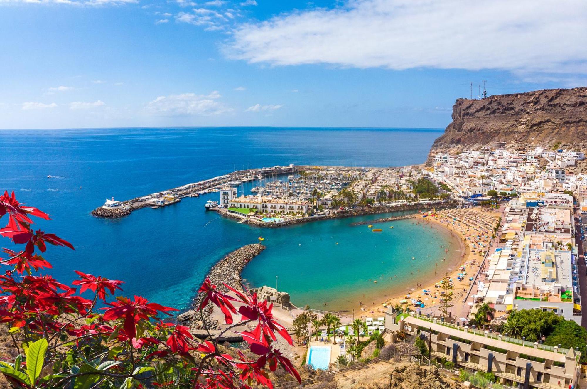 Amarre Ocean Apartman Puerto De Mogan Kültér fotó