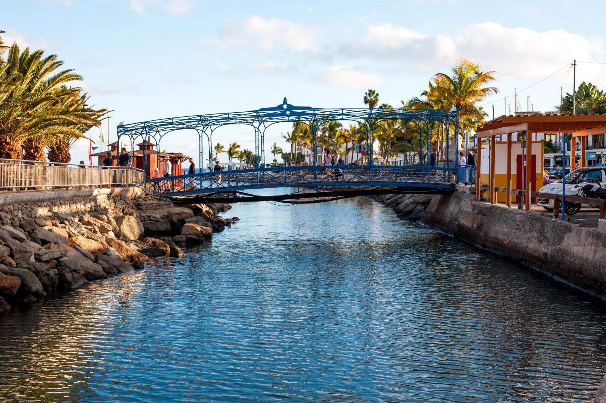 Amarre Ocean Apartman Puerto De Mogan Kültér fotó