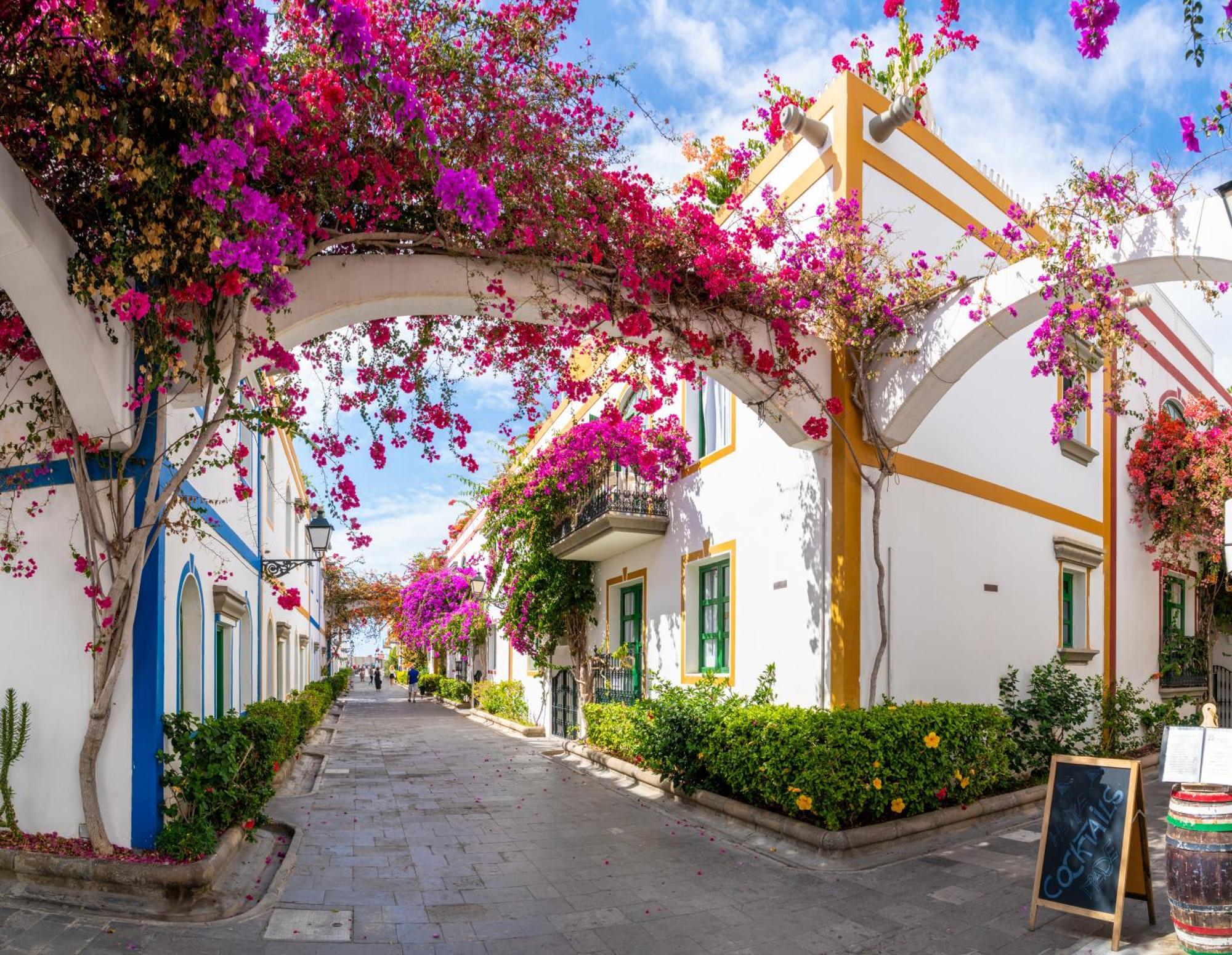Amarre Ocean Apartman Puerto De Mogan Kültér fotó