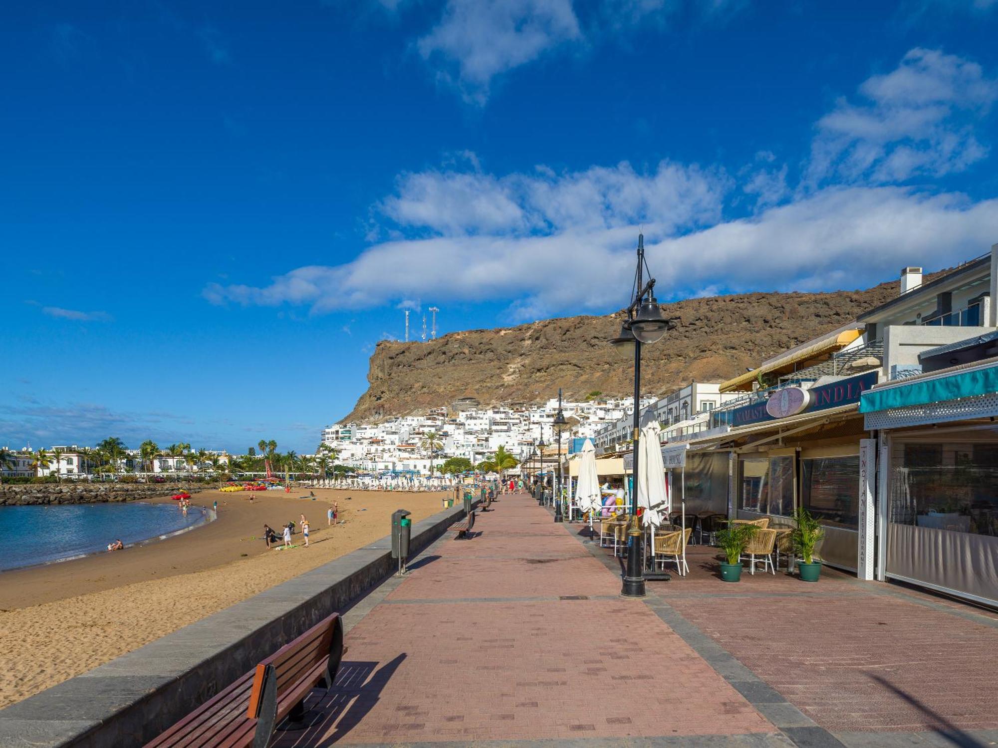 Amarre Ocean Apartman Puerto De Mogan Kültér fotó