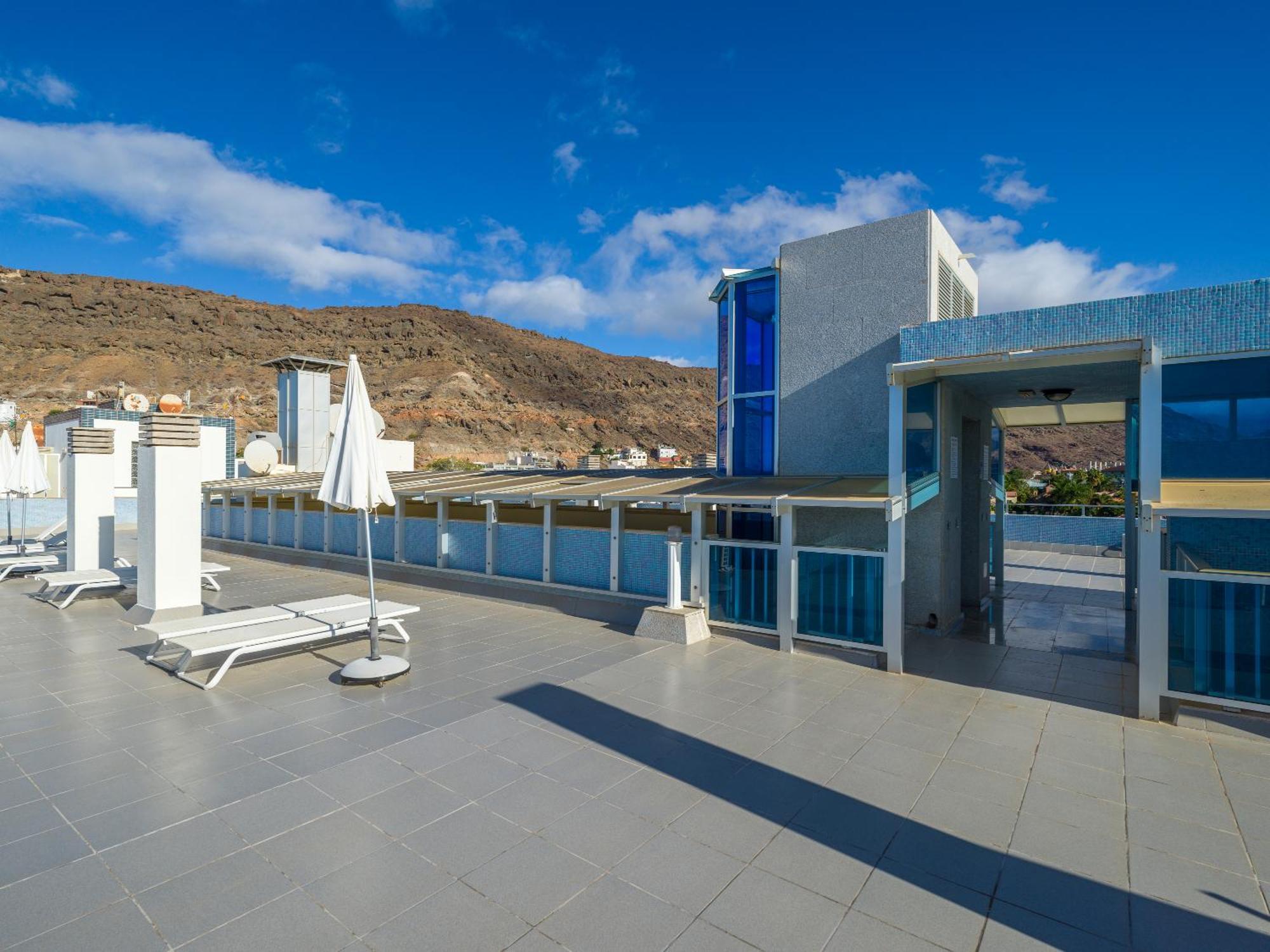 Amarre Ocean Apartman Puerto De Mogan Kültér fotó