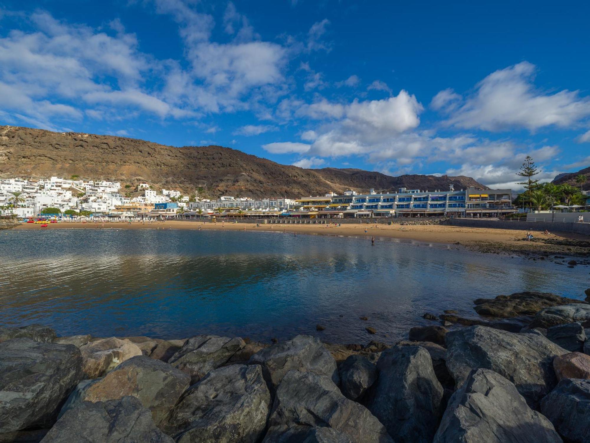 Amarre Ocean Apartman Puerto De Mogan Kültér fotó