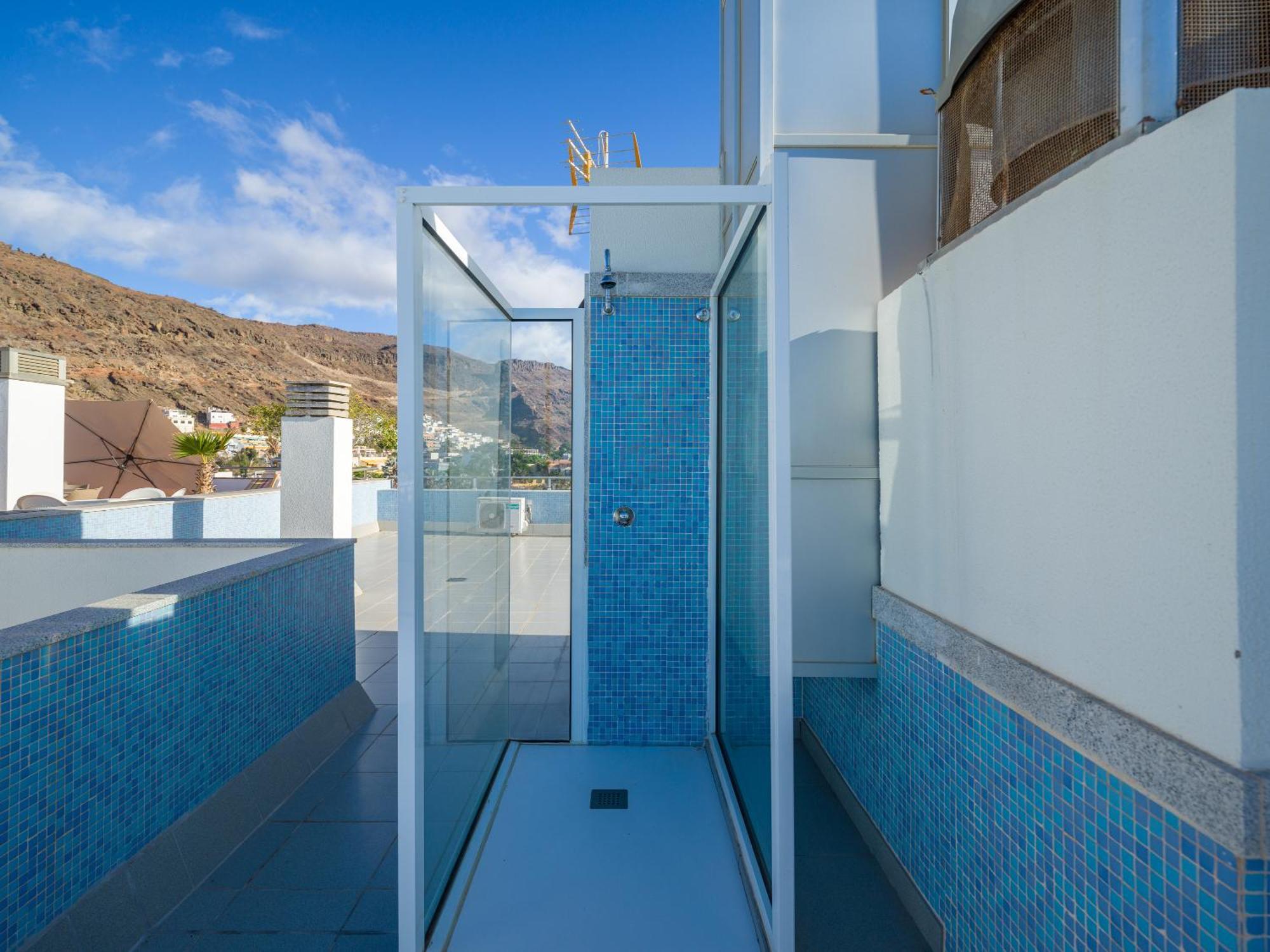 Amarre Ocean Apartman Puerto De Mogan Kültér fotó