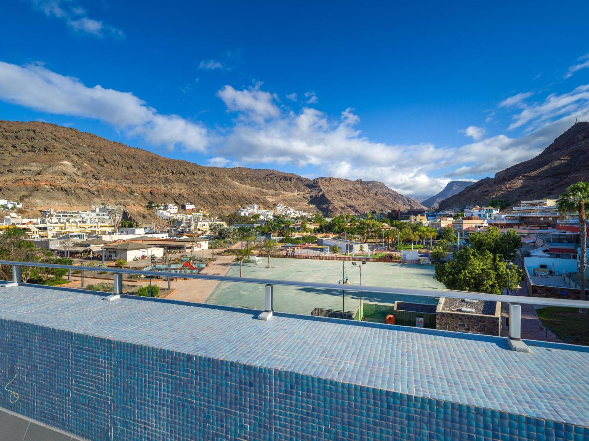Amarre Ocean Apartman Puerto De Mogan Kültér fotó