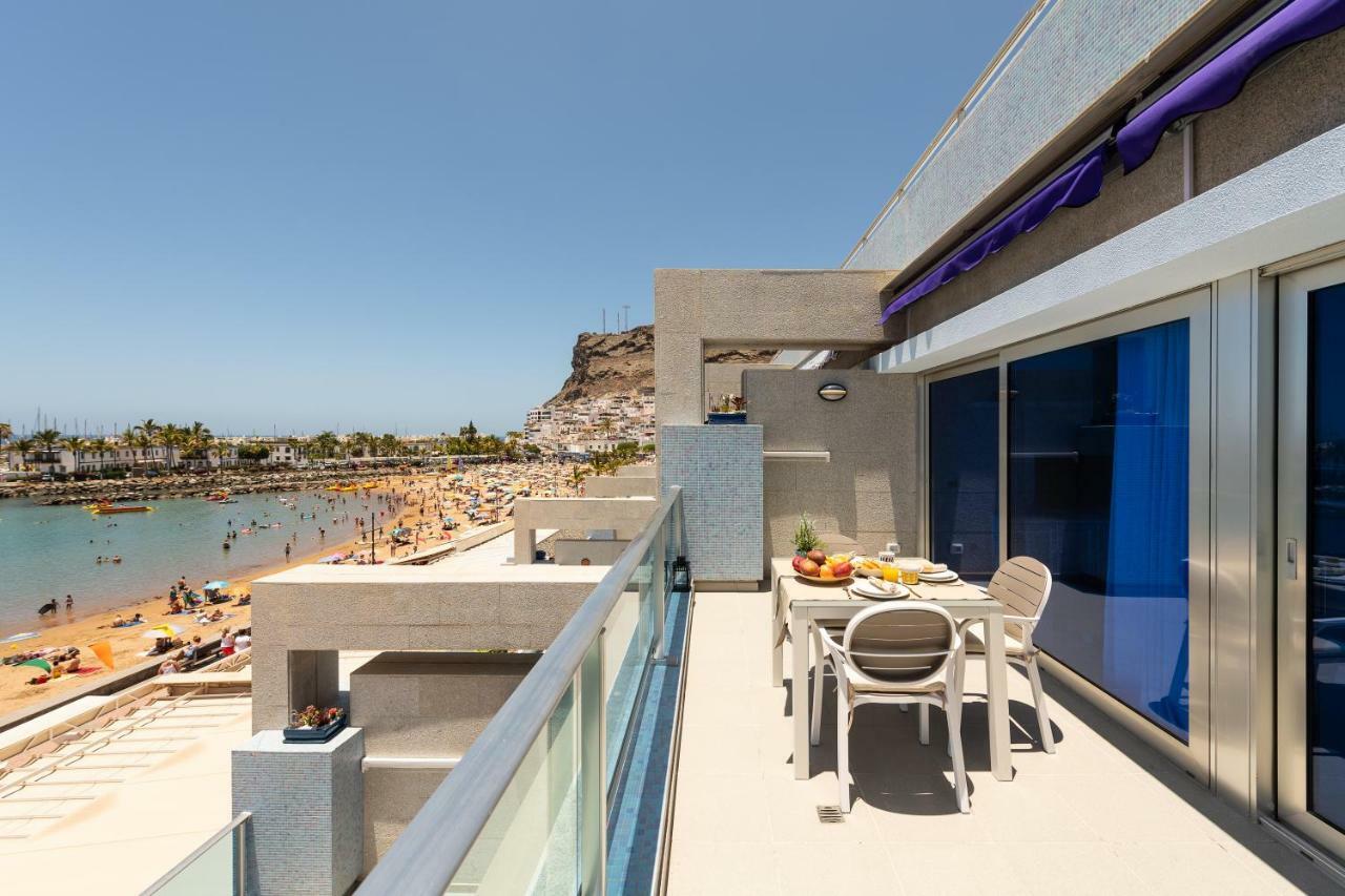 Amarre Ocean Apartman Puerto De Mogan Kültér fotó