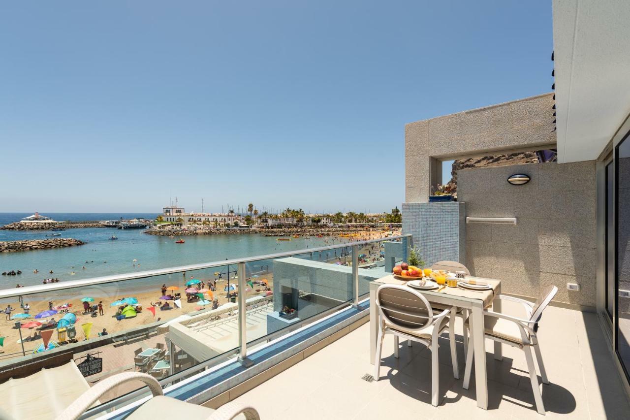 Amarre Ocean Apartman Puerto De Mogan Kültér fotó