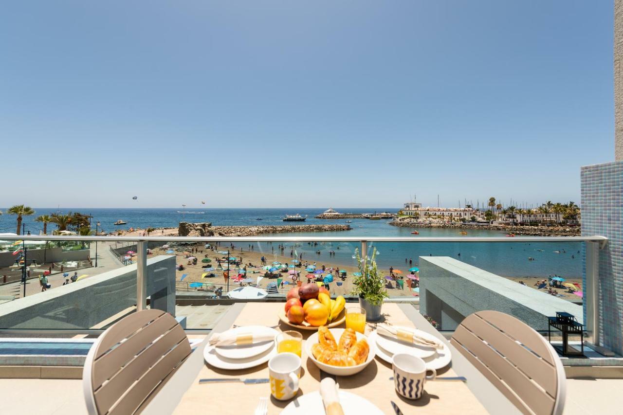 Amarre Ocean Apartman Puerto De Mogan Kültér fotó