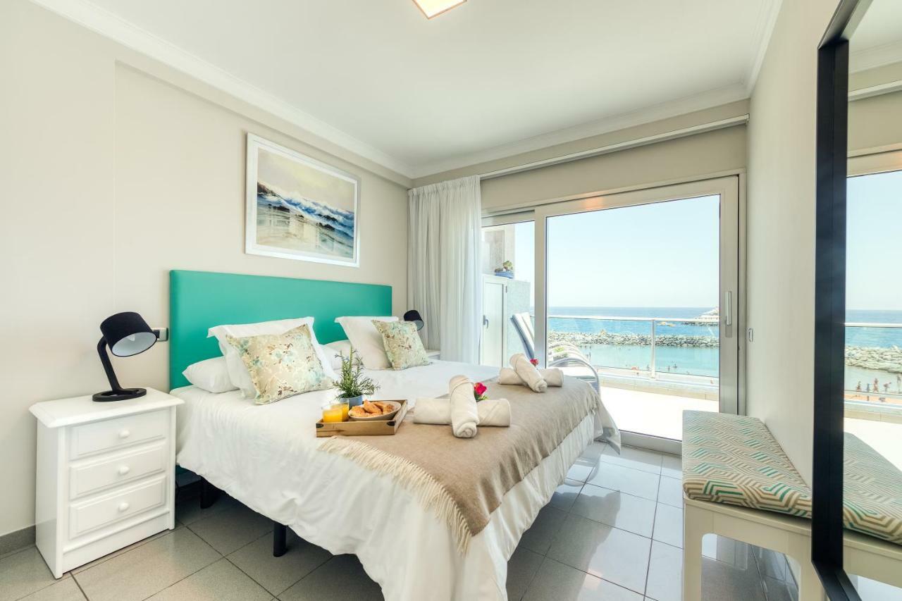 Amarre Ocean Apartman Puerto De Mogan Kültér fotó
