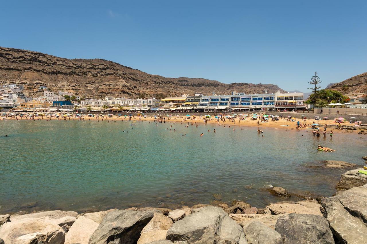 Amarre Ocean Apartman Puerto De Mogan Kültér fotó