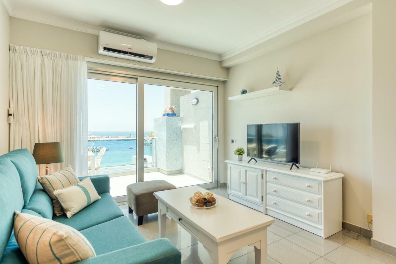 Amarre Ocean Apartman Puerto De Mogan Kültér fotó