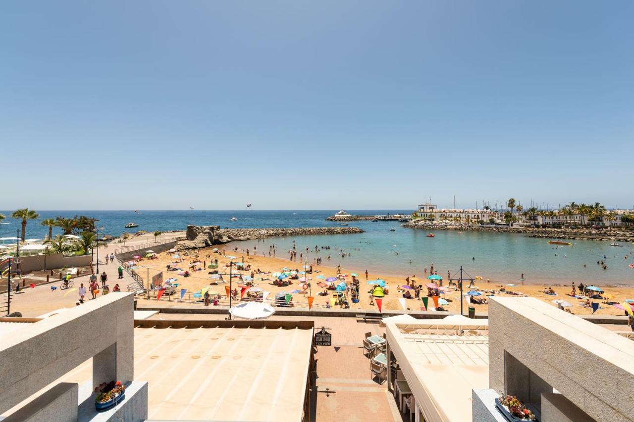 Amarre Ocean Apartman Puerto De Mogan Kültér fotó