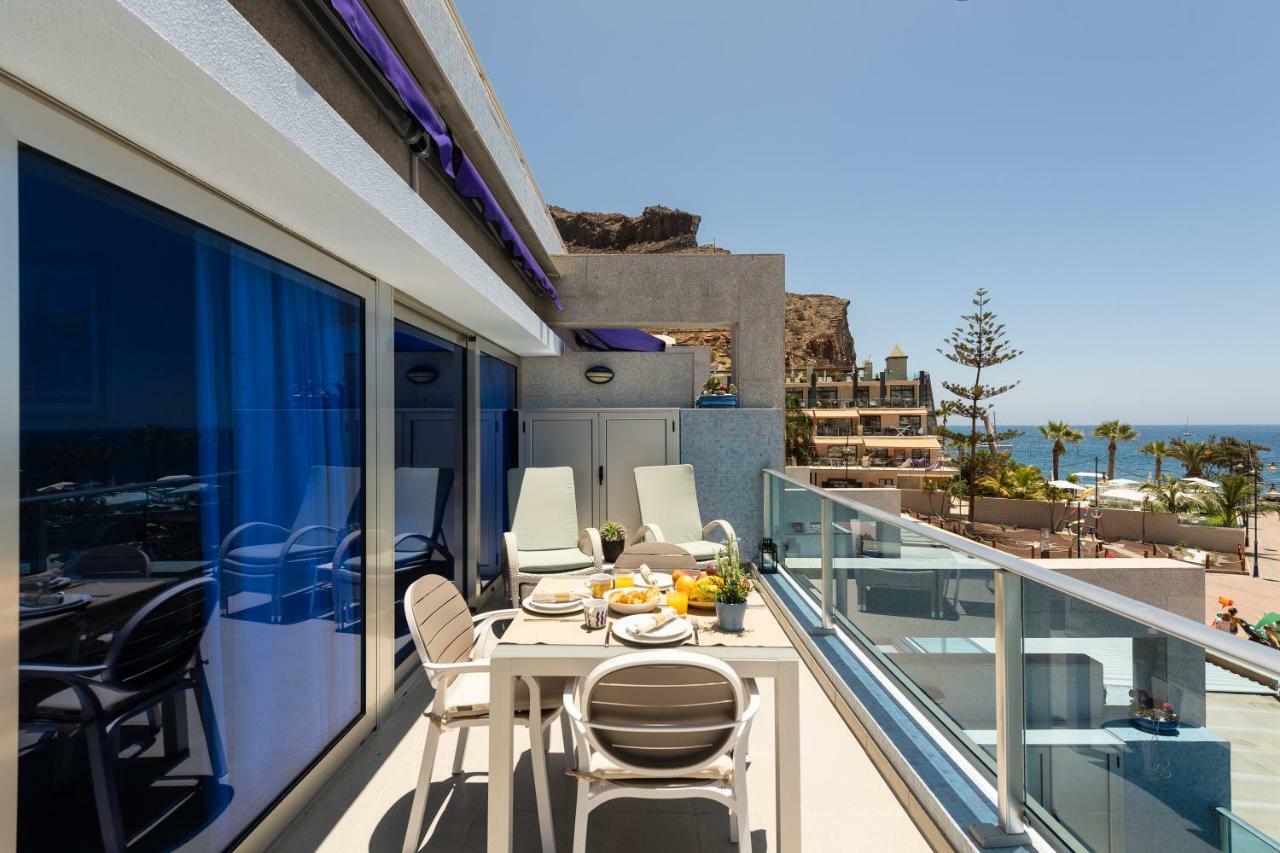 Amarre Ocean Apartman Puerto De Mogan Kültér fotó